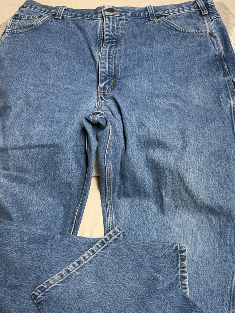 Carhartt Men's Light Blue Straight Jeans